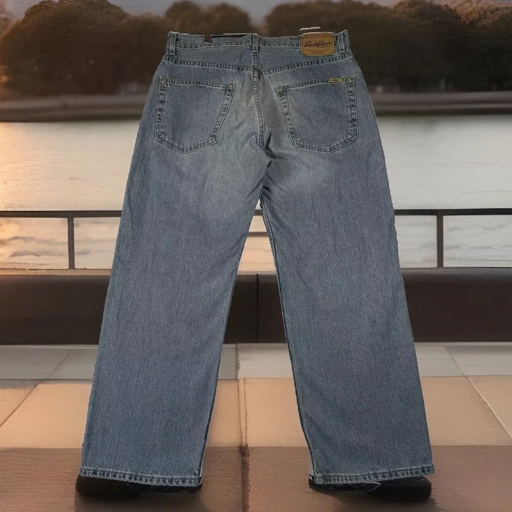 Vintage Signature Levi Strauss Loose Fit Denim Jeans Men 34x30 Skater Streetwear